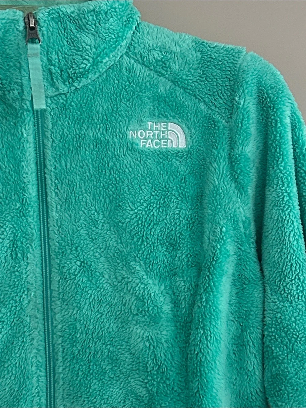 The North Face Girls' Fuzzy Full‑Zip Jacket